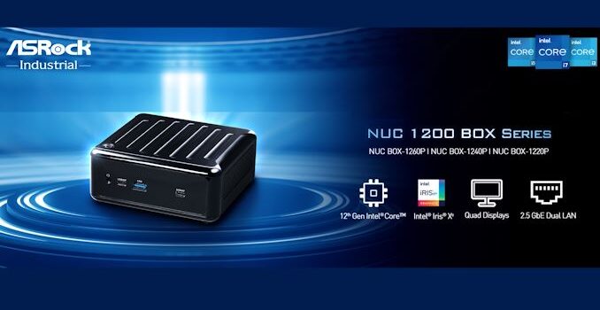 ASRock Industrial's NUC1200 BOX Series Brings Alder Lake to UCFF Systems