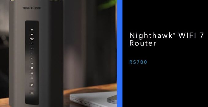 Netgear Introduces Nighthawk RS700 Wi-Fi 7 Router