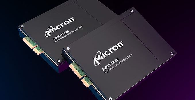 Micron's CZ120 CXL Memory Expansion Modules Unveiled: 128GB and 256GB