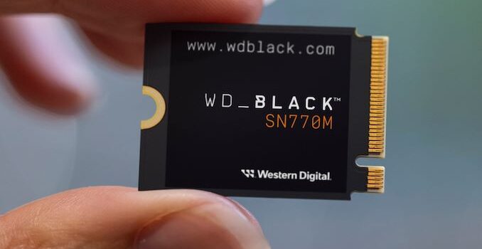 Western Digital Releases WD_Black SN770M: M.2-2230 SSD for Consoles