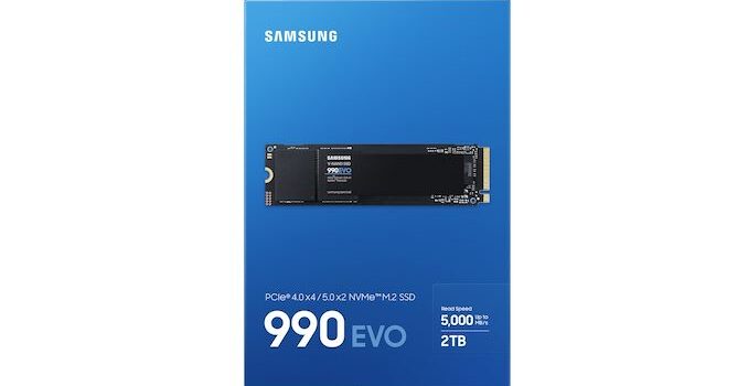 Samsung Readies 990 EVO SSD: Energy-Efficiency with Dual-Mode PCIe Gen4 x4 and Gen5 x2