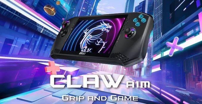 MSI Announces the Claw: A Handheld PC Game Console with Intel's Meteor Lake Inside