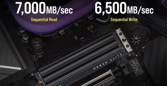 Corsair Launches MP600 Elite: Inexpensive Phison E27T-Based Drives