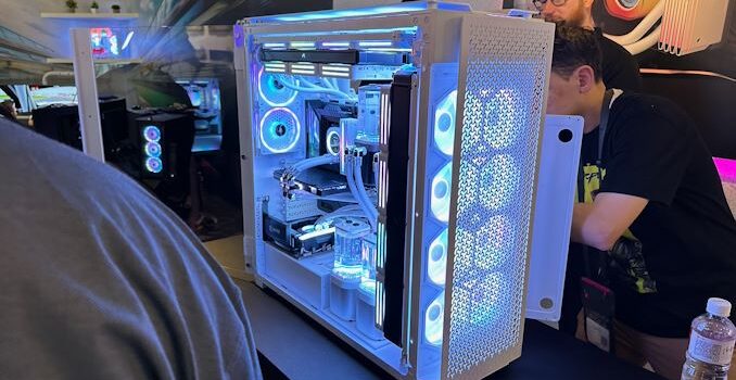 No, It Does Not Fly: Corsair Demos '9000D Airflow' PC Case with 24 Fans