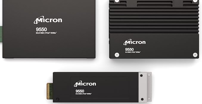 Micron Launches 9550 PCIe Gen5 SSDs: 14 GB/s with Massive Endurance