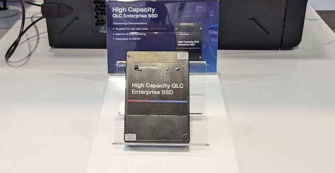 Western Digital Teases 128 TB Enterprise SSD: BiCS8 3D QLC for AI Workloads