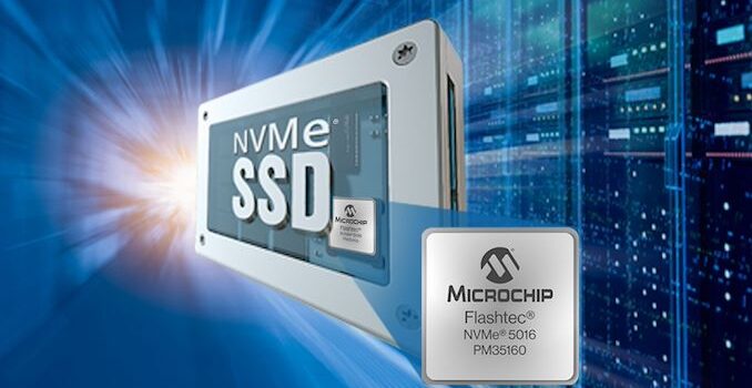 Microchip Demonstrates Flashtec 5016 Enterprise SSD Controller