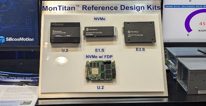 Silicon Motion Demonstrates Flexible Data Placement on MonTitan Gen 5 Enterprise SSD Platform