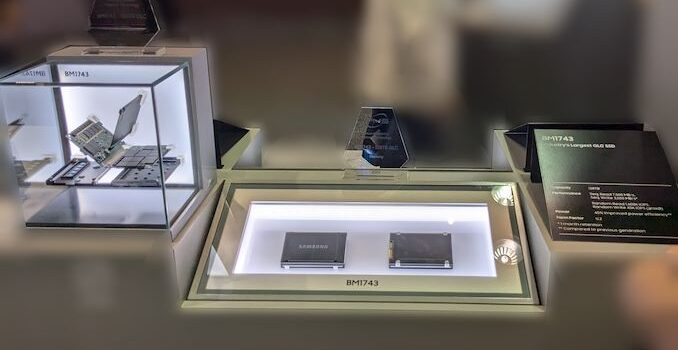 Samsung's 128 TB-Class BM1743 Enterprise SSD Displayed at FMS 2024